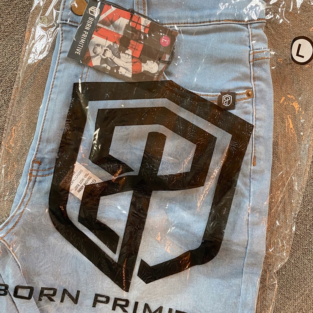 NWT Born Primitive Flex Stretchy Jorts
